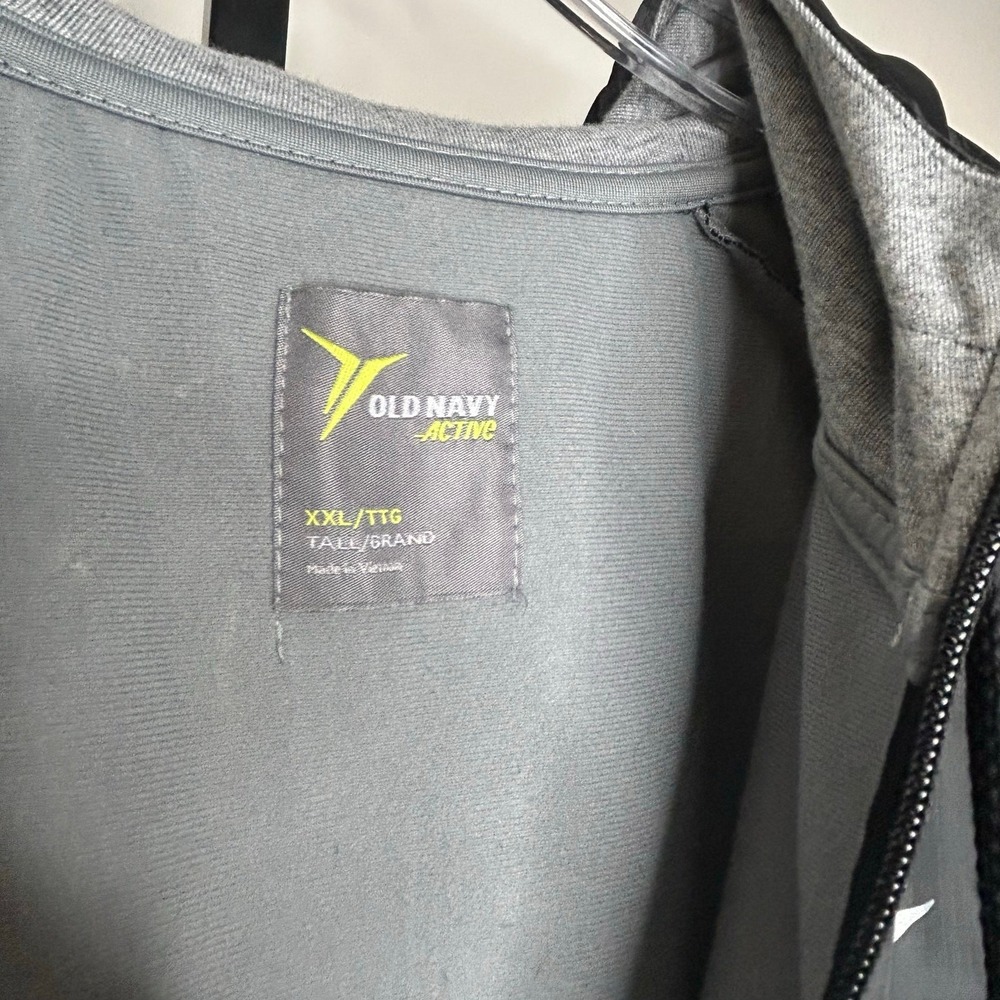 Old Navy Active Men's XXL zippered sweatshirt jacket summer fall sport golf - Picture 4 of 4